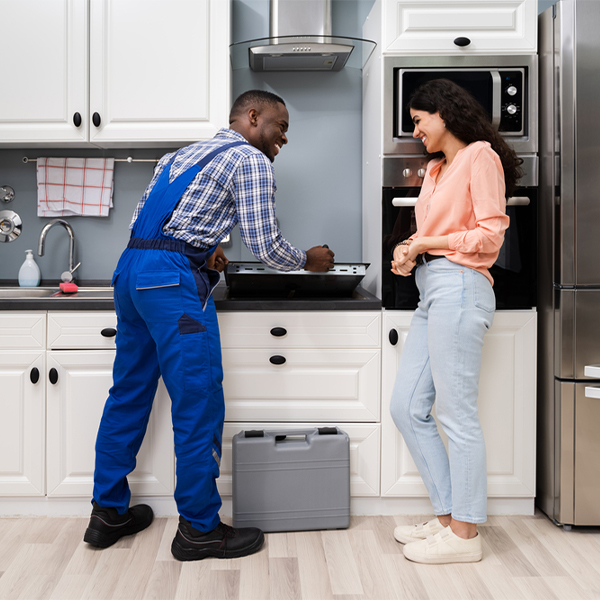 how long does it typically take to complete cooktop repair services in Genoa NV